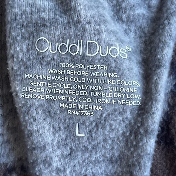 Cuddl Duds Pajama Pants Womens Large Fleece Dog Print Lounge Sleepwear Pockets - Picture 5 of 8